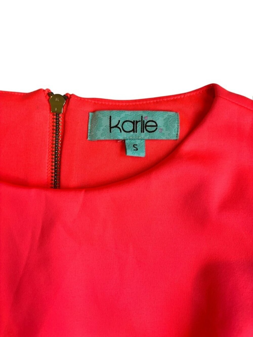 Karlie Women's Neon Sleeveless Short Dress - Picture 3 of 6